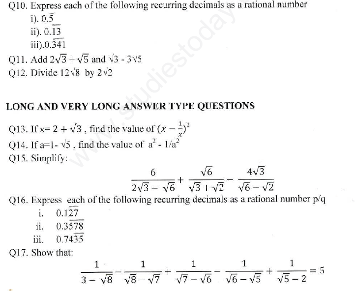 assignment 1 number system
